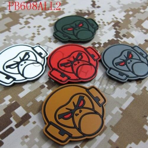 Seal Team Tactical Monkey Military Tactical Morale 3D PVC patch Badges