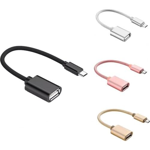 Charger Adapter Charging Data Transmission Portable Micro-USB to Type-c Converter for Mobile Phone Адаптеры