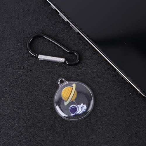 VODOOL TrackerSkin Cover for Apple Airtags Locator Tracker Anti-Lost Device Shell Drop-Proof Protective Bumper Case