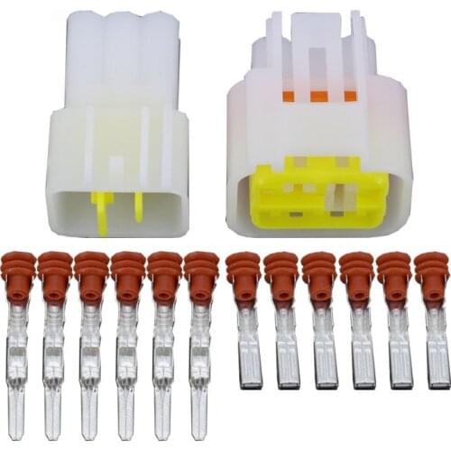 6 Pin/Way DJ7061Y-2.3-11/21 Waterproof Electrical Wire Connector Male and female Automobile Connector