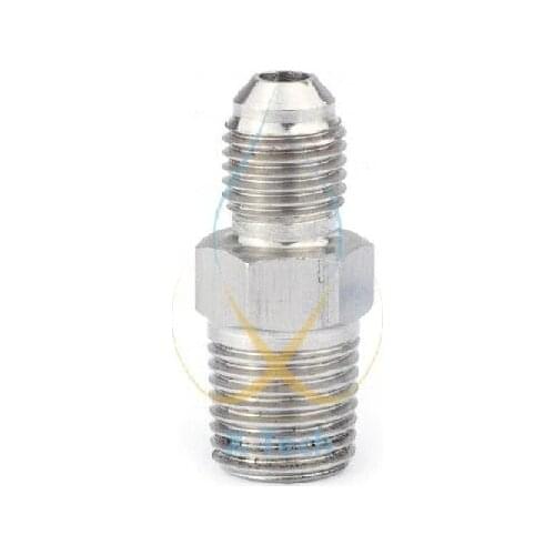 Adapter JIC - NPT stainless steel 304 . Size 1/4"
