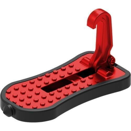 Car Doorstep Emergency Window Breaker Aluminum Alloy Auto Latch Hook Foot Pedal Foldable Vehicle Roof Rack Safe Step