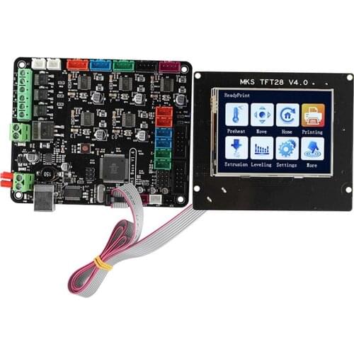 For 3D Printer Motherboard Kits Practical MKS BASE V1.6+MKS TFT28 Color Touch Screen Mega2560