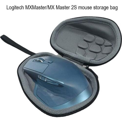 For Logitech MX Master/Master 2S/MX Anywhere 2S Wireless Mouse Storage Case Portable Hard Travel Shockproof Mouse Pouch Cover
