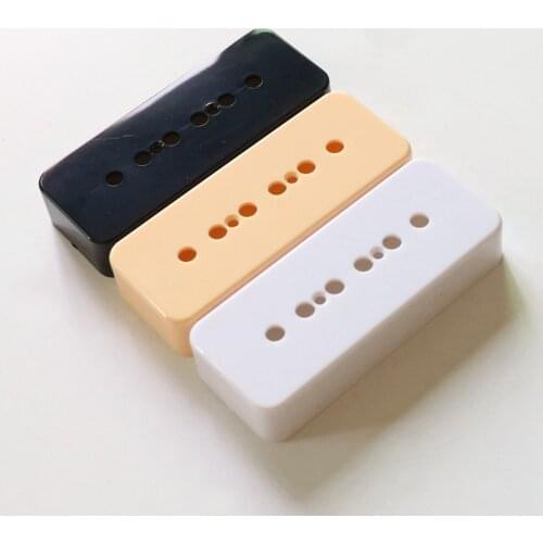 Guitar pickup parts 4pcs/Pack Black color P90 guitar pickup cover 50mm/52mm Soap bar guitar pickup covers