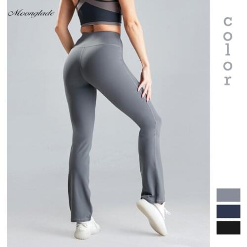 Moonglade Yoga Pants High Waist Push Up Leggings Sport Women Fitness Workout clothes Sports Wear Gym Leggins Plus Size Flare