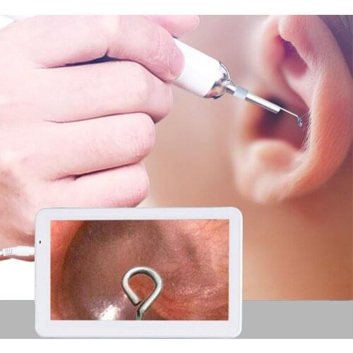 7 Inch Monitor 3.9MM HD Earscope Cleaner Ear Wax Removal Body Check Visual Inspection Earpick Endoscope Otoscope