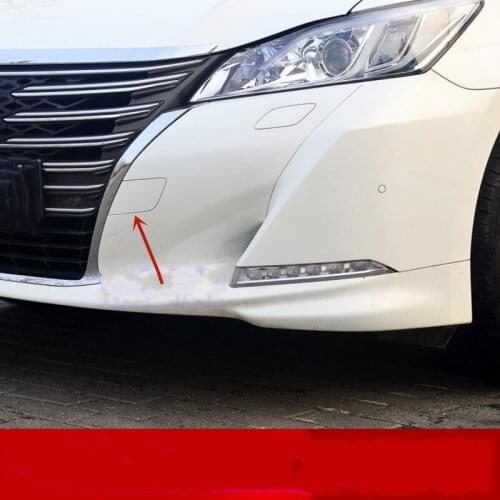 QDAEROHIVE Car front Bumper Tow Hook Cap Cover Fit for toyota CROWN 14th 2015-2020