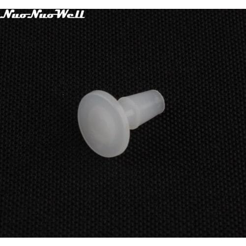 10pcs NuoNuoWell PE 4mm 5mm Silicone Tube Plug Aquarium Fittings Water tank Fish Tank Joint Oxygen Pump Hose End Connector