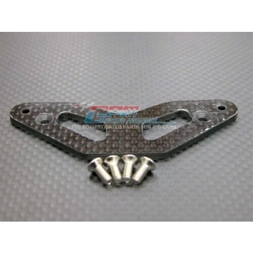 Graphite Thick 2.5mm Upper Bumper for Tamiya TT01 TT01D,TT01E