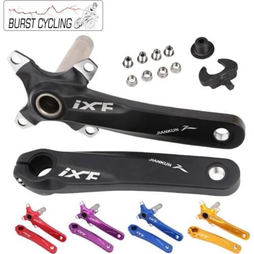 Bike Crank 104BCD Aluminium Alloy MTB Crankset Chainwheel Holder 170mm Mountain Bike Road Bicycle Accessories
