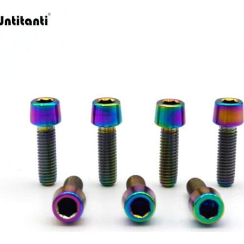 Gr5 Hex socket screws with cone point M5*16mm for bicycle Handlebar Deda bicycle handles stand special screws