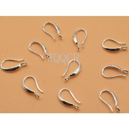High-quality DIY hand-made ear hook water drop ear jewelry connector ear clip ear buckle 925 label ladies jewelry accessorie