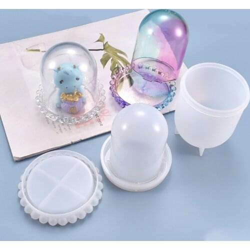 Dice Cup Casting Silicone Mould DIY Crafts Making Tool Crystal Epoxy Resin Mold