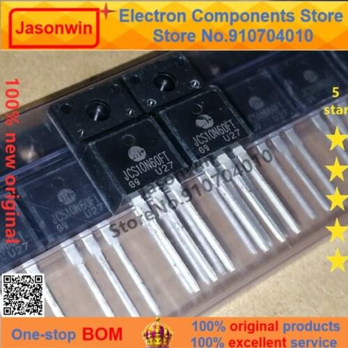 100% nuevo 50 unids/lote original MOSFET JCS10N60FT 10N60 10A600V But instead of FQPF10N60C TO-220F Transistor