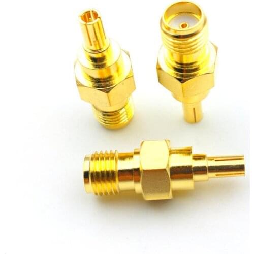 100pcs SMA Jack to CRC9 Plug Connector adapter
