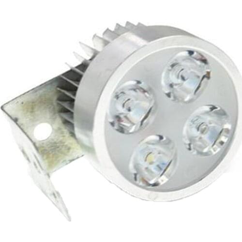 4LED Motorcycle Headlight Spot Light DRL Driving Fog Lamp Waterproof 12-85V