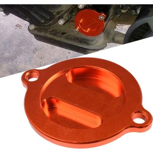 Motorcycle Accessories Aluminum alloy Engine Oil Filter Cover Cap For 390 120 690SMC 125 390 120 125