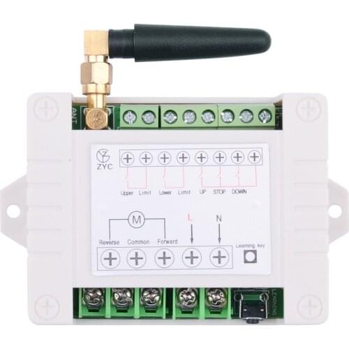AC85-250V 220V Motor Controller Motor Forwards Reverse Up Down Stop Manual Controller Limit Switch Terminal Motor Drive-by-Wire