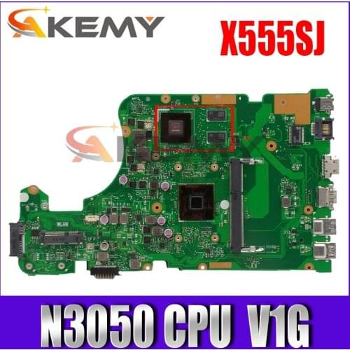 AkemyX555SJ MAIN_BD._0M/N3050/AS V1G 90NB0AK0-R00010 REV 2.0 For ASUS X555 X555S X555SJ A555 A555S Laptop Motherboard