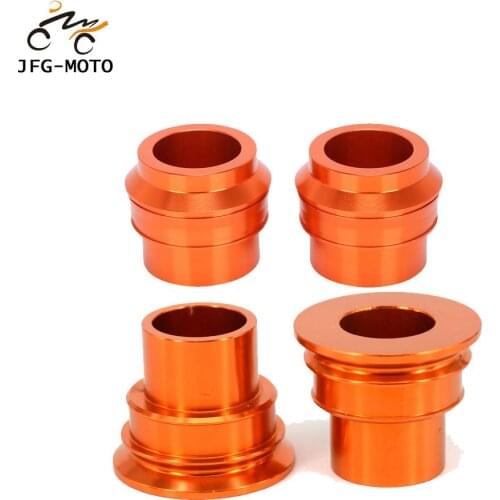 Motorcycle CNC Front Rear Wheel Hub Spacers Kit For KTM SX SXF EXC EXCF EXCW XCW 125 150 200 250 300 350 400 450 500 2015-2021