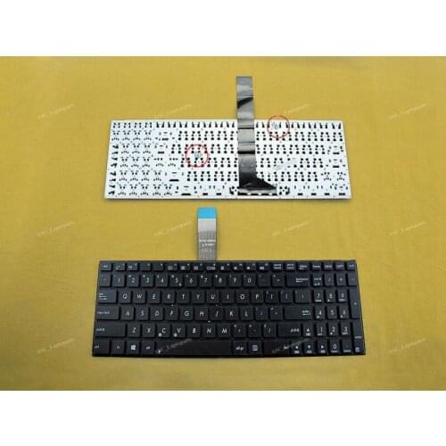 New US English Keyboard For ASUS X501 X501A X501U S501A S501U R502A R502U Black Laptop Without FRAME Without Foil