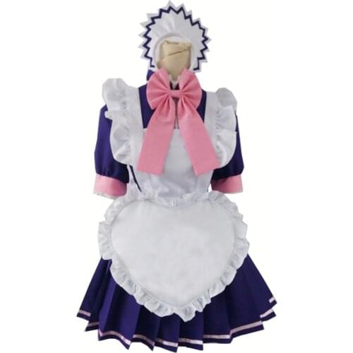 2017 Tokyo Mew Mew Zakuro Fujiwara Maid Cosplay Costume as Christmas costume and Halloween costume new come