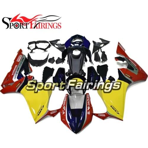 New Full Fairing Kit For Honda CBR1000RR Year 2017 2018 CBR 1000 RR Injection Motorcycle ABS Plastic Body Kit - Yellow Red Blue