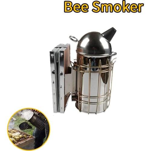 Beekeeping Stainless Steel Bee Smoker Transmitter Kit Bee Bees keeping Equipment and Tools for beekeeper 003