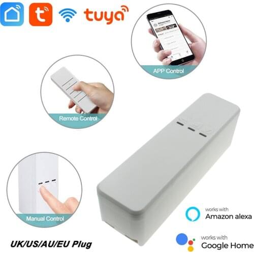 Tuya WiFi Roller Shade Driver DIY Curtains Roller Shutter Motor Smart Life Voice Control With Alexa Google Assistant Smart Home