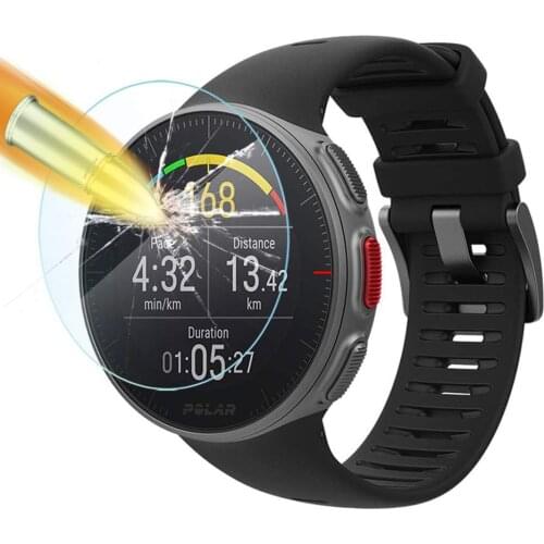 Tempered Glass Protective Film HD Clear Guard For Polar Grit X Smart watch Toughened Screen Protector Cover for Polar Grit X