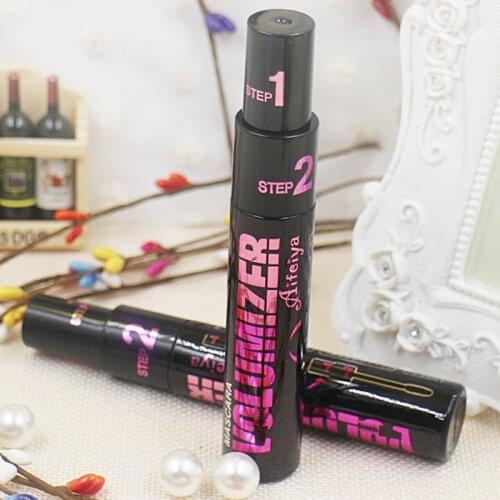 3D Fiber Eyelashes Mascara Long Thick Curly Quick-dry Waterproof Lasting Dual-use Eyelashes Comestics Big Eyes Beauty Makeup