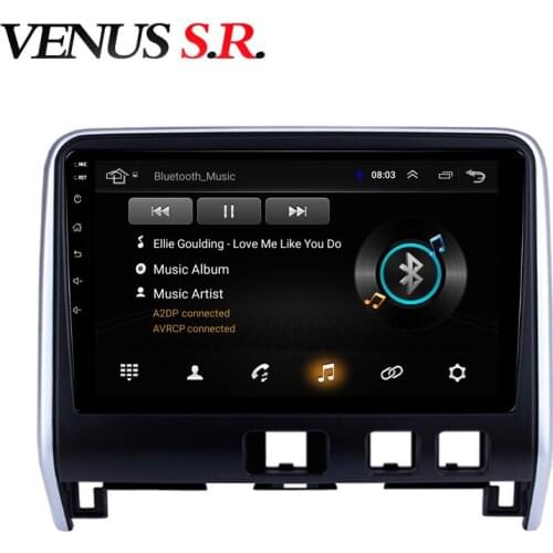 VenusSR Android 9.1 Car DVD Player GPS Navigation Multimedia For Nissan Serena 2016-2018 radio car stereo bluetooth wifi