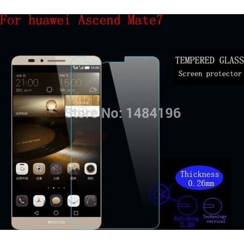 9H Tempered Glass Screen Protector Guard film for Huawei Ascend Mate 2 7 8 S P6 P7 P8 lite/mini glass film +Safe Package