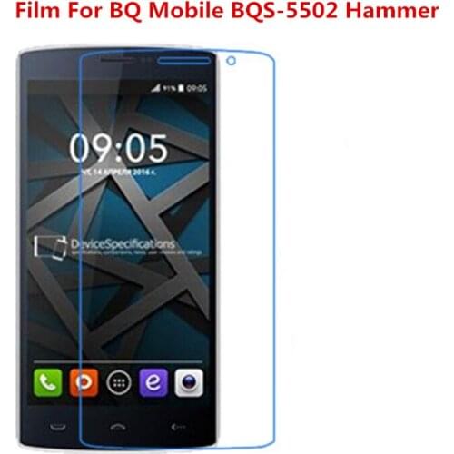 1/2/5/10 Pcs Ultra Thin Clear HD LCD Screen Protector Film With Cleaning Cloth Film For BQ Mobile BQS-5502 Hammer