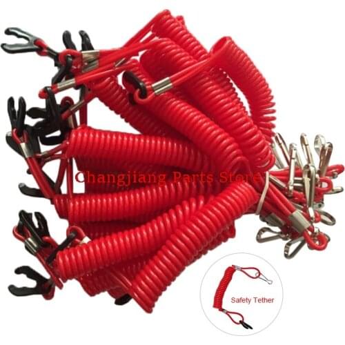 1PC Boat Outboard Engine Motor Lanyard Kill Stop Switch Safety Tether For Yamaha !!Hot sale