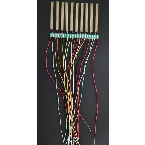 10pcs Resistance Strain Gauge/Concrete Structure Stress Gauge BX120-50AA/No Welding Wire