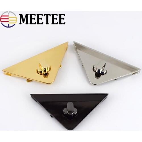 2Sets 80x55x55mm Women Bag Metal Clasp Twist Turn Locks Mortise Lock Snaps Bags Buckles Clasps Closure DIY Hardware Accessories