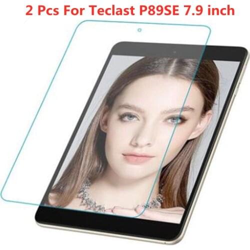 2 Pcs Tablet Tempered Glass for Teclast P89SE p89se 7.9 inch Screen Protector Tempered Glass Film