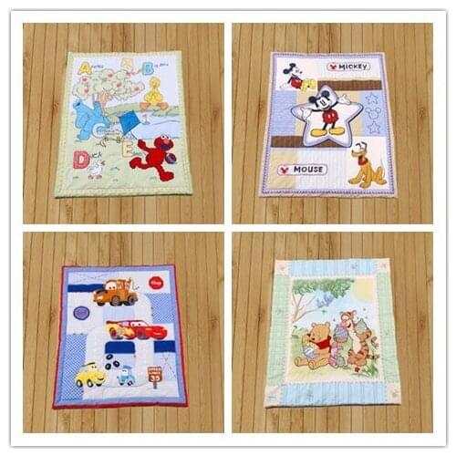 Promotion! Cartoon Baby Bedding Set Cot Crib Bedding Set for girls boys baby duvet baby quilt