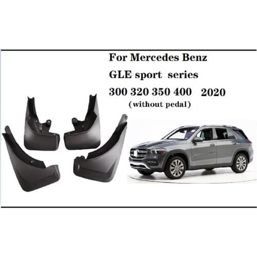 Car Mudflap For Mercedes Benz GLE sport series 2020 300320350400 Low-profile version Fender Mud Guard Splash Flaps Mudguard