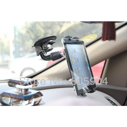 Freeshipping Universal Suction Cup Car Holder/Car Cradle Bracket Clip Windshield Stand For 7- 10.1inch Tablet PC etc. 360 Degree