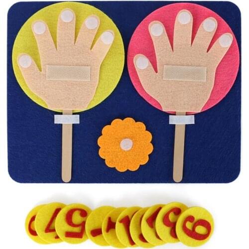 Kindergarten Mathematics Educational Toy Finger Numbers Set Child Teaching Toy Educational Innovation Toy for kids