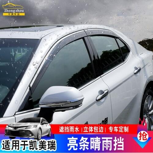 For Toyota Camry 2018 2019 2020 High-quality ABS Sunny rain special modified window weather rain eyebrow