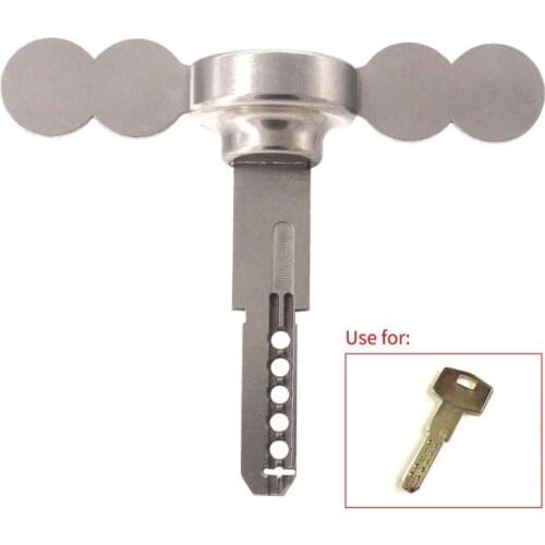 New Arrival stainless steel solid material door key for KALE KILIT lock Locksmith Tool FOR KALE KILIT LOCKS Free Shipping