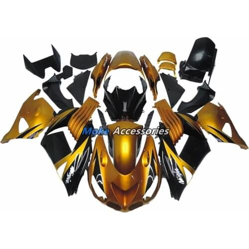 Motorcycle Fairings Kit Fit For Ninja zx-14r 2006 2007 2008 2009 2010 2011 Bodywork Set High Quality ABS Orange Black