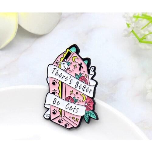 Fashion Street Letter Ribbon Winding Stars And Moon Pink Flowers Square Design Brooch European And American Fashion Clothing Ins