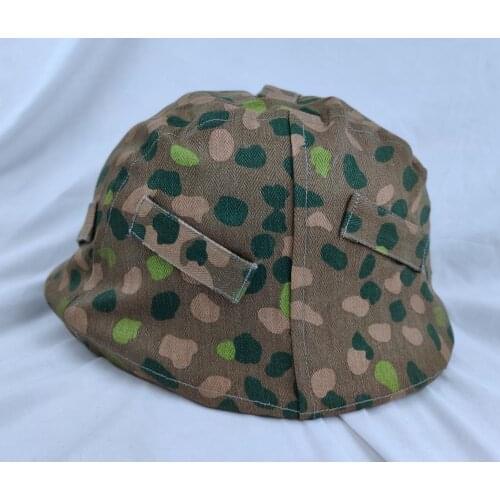 WWII GERMAN DOT 44 PEA CAMO M35 SOLDIER HELMET COVER MILITARY CLASSICAL REPRO OUTDOOR MILITARY WW2