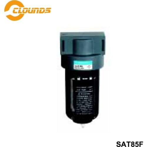 SAT85F Mini Series Filter G1/4" 3/8" 1/2" Pneumatic Filter FRL Compressor Filter Air Preparation Units Filter