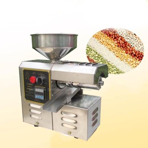 SG30-1 Edible Oil Press Machine High Oil Extraction Rate Labor Saving Stainless Steel Oil Presser for Household